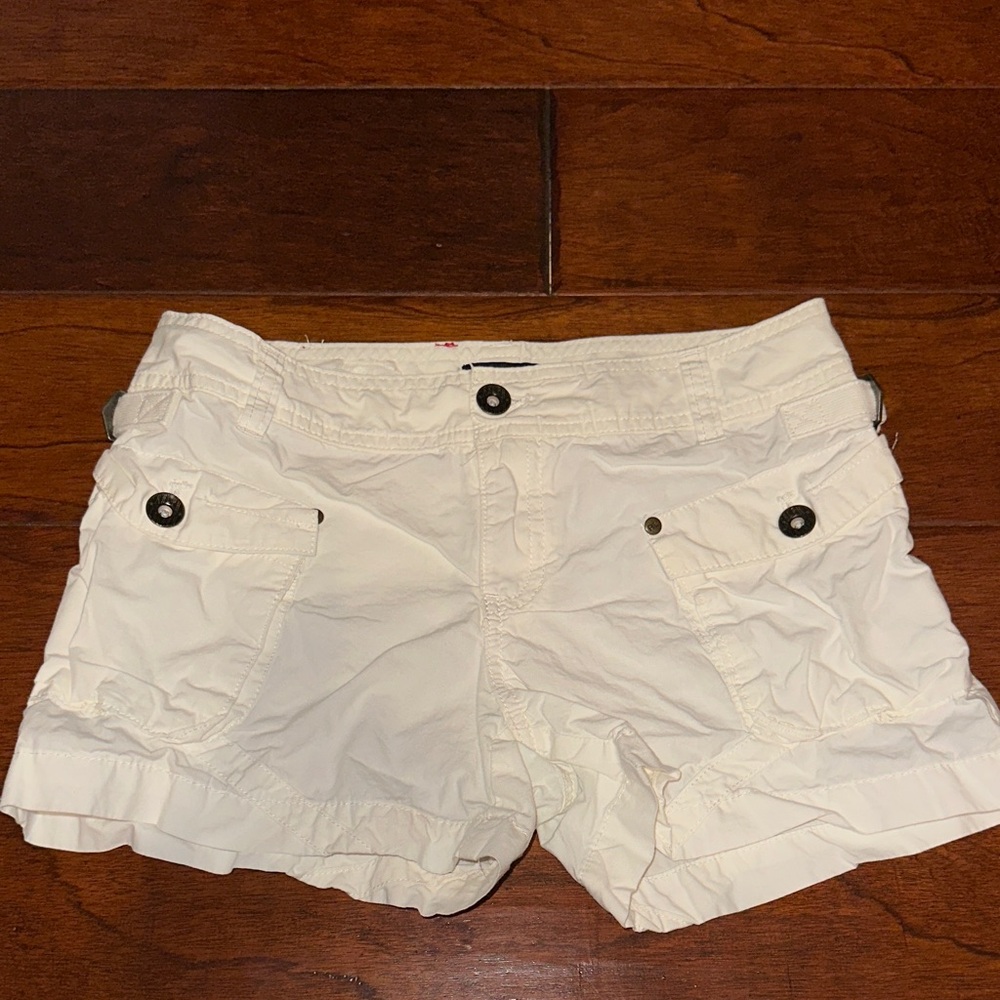 Ralph Lauren White Kids Cargo Shorts